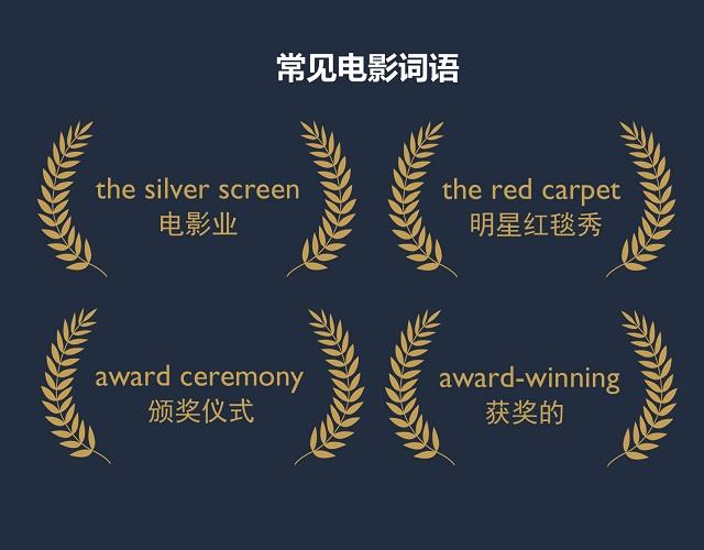 2017奥斯卡金像奖揭晓！用英语描述电影的地道表达