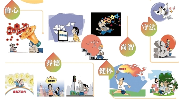 图说深圳市民文明素养提升行动纲要