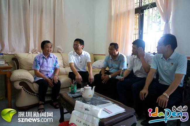 李勇率队到土洋开展市党代表进社区活动