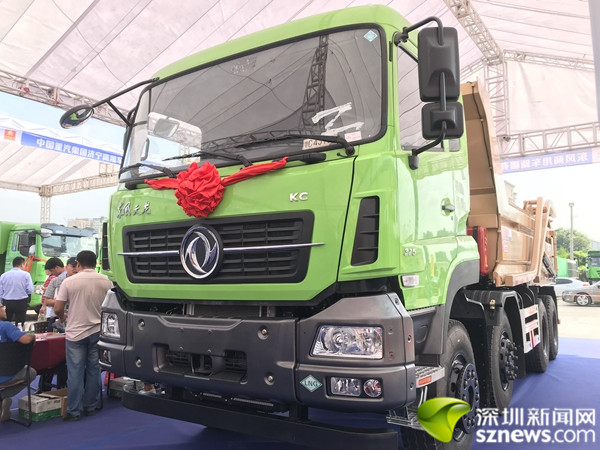 深圳发布首批新型全密闭式智能泥头车目录 助