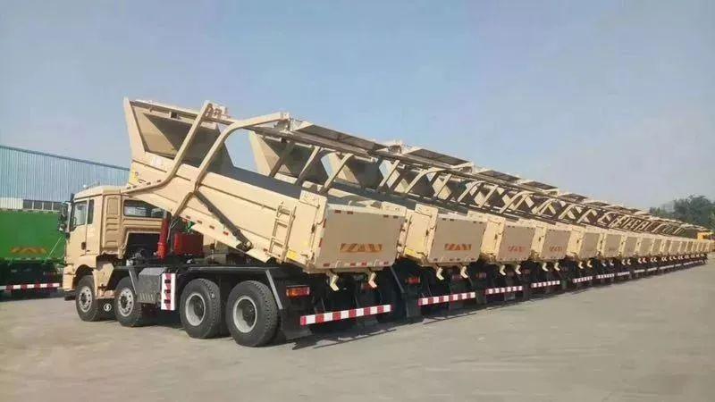 揭秘新型泥头车!