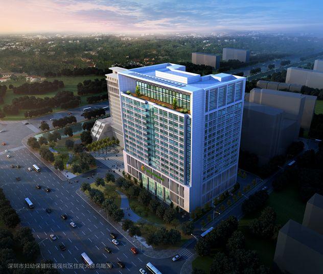 设计床位650张,深圳市妇幼保健院福强院区住院