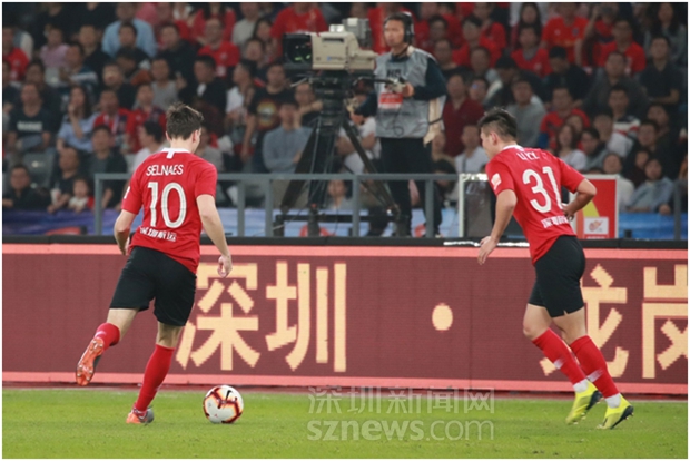 中超揭幕战深足主场3比1首战告捷 深圳航运集