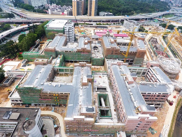 深圳中学（泥岗校区）项目建设进入冲刺期2022年深圳将新增高中学位6万个