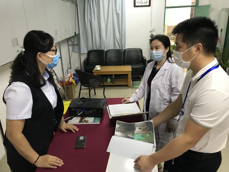 福田区慢病院32位健康副校长和指导员到位 助力复课安全