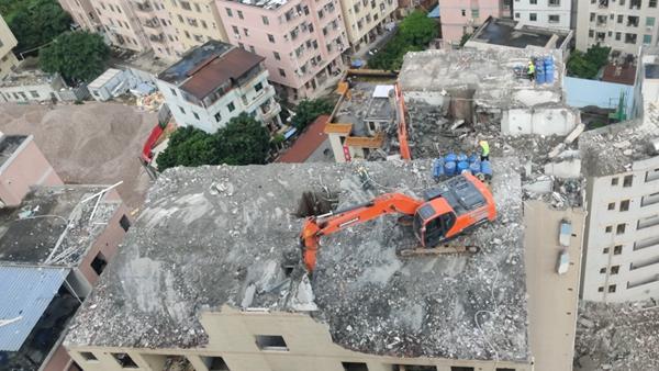 宝安开展第15次集中拆违行动 全区拆违15302平方米