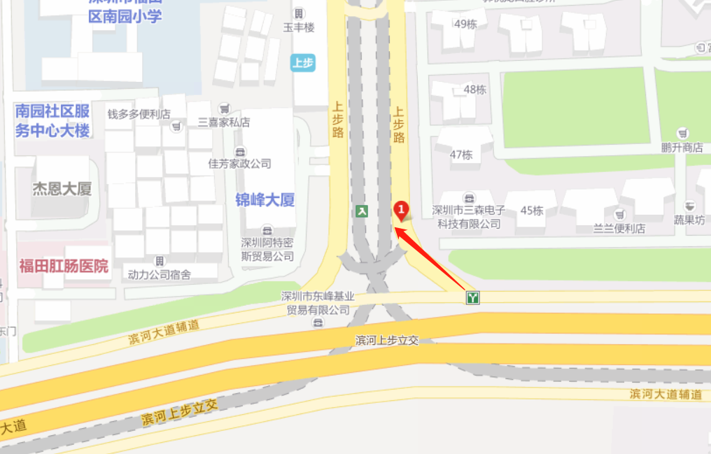 @深圳司机30日起滨河大道这个匝道因施工封闭注意绕行