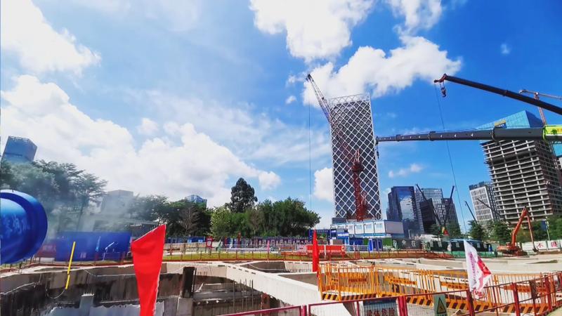 延时宝安 |  工业风遇上宝安蓝：蓝天之下，建设之美