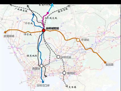 重磅！地铁6号线支线二期工程获批，沿线经过光明这些地方……_深圳新闻网