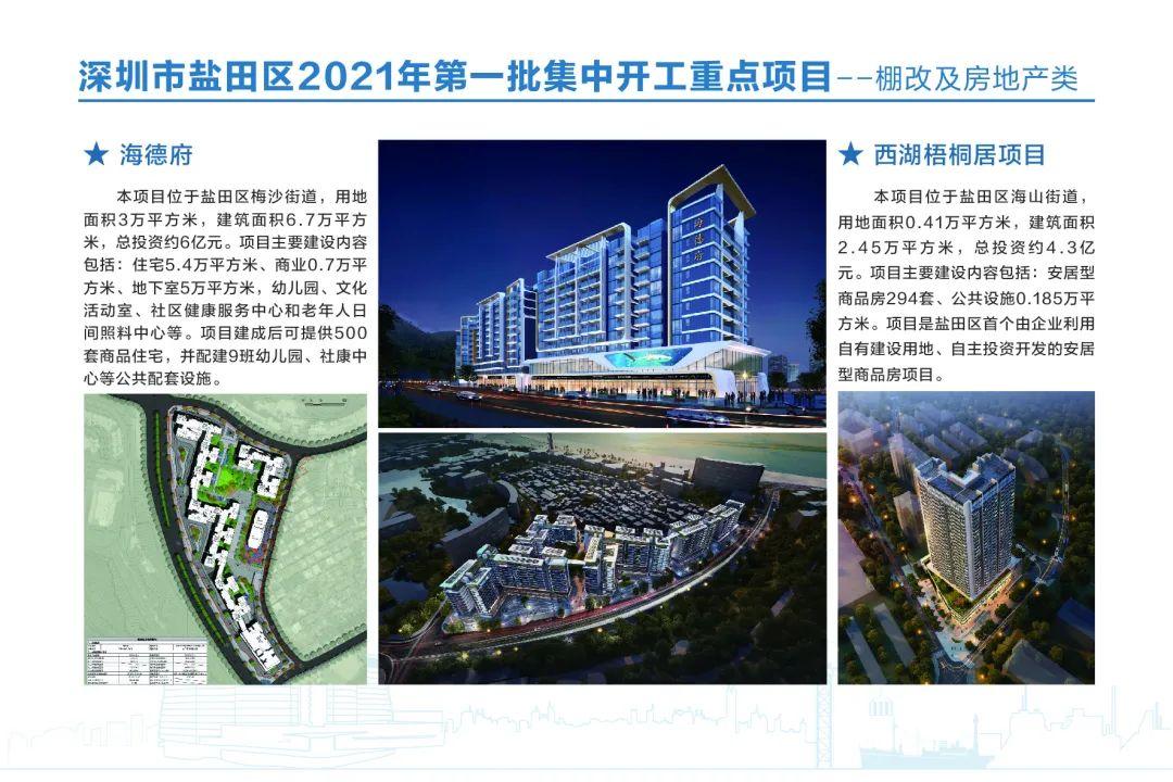总投资达180.6亿 盐田区2021年第一批重点项目集中启动