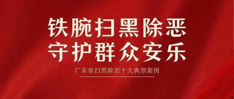 “广东省扫黑除恶十大典型案例”评选，请为深圳经典案例投票！