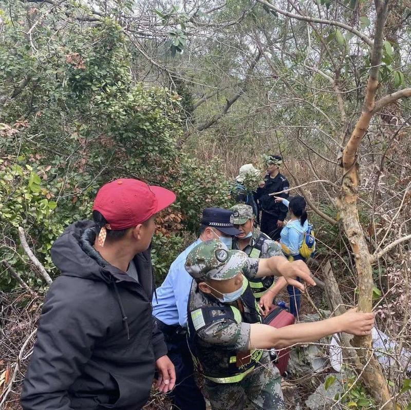 我为群众办实事 | 20名游客被困海岸线 大鹏警方2小时成功救援