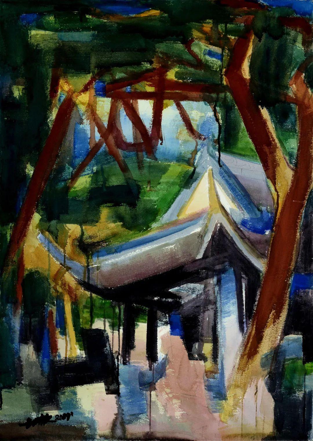 邹亦农中国水彩名家系列邀请展•周刚领衔展参展艺术家之一