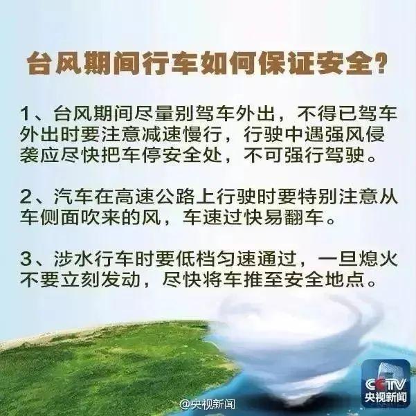 今年首个台风蓝色预警生效这份防台风雷雨安全手册请收好