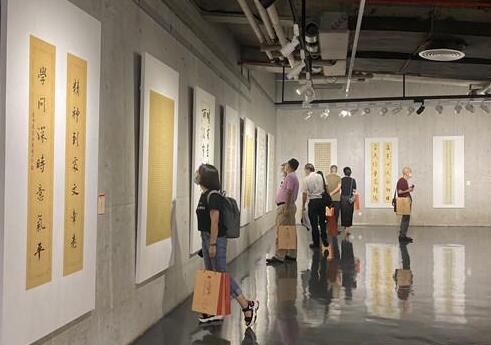 【出发吧小记】百余幅优秀书法作品展出 用书法艺术语言叙述党史