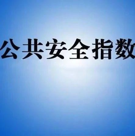 深圳警方发布2021年第32期全市各街道治安安全指数