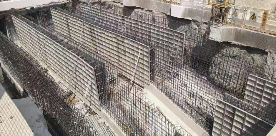 临时支撑_地下综合管廊施工工艺_铝合金模板配合盘扣支架支撑体系