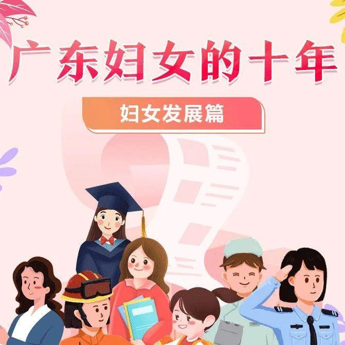 一图读懂丨广东妇女发展的十年，幸福感满满