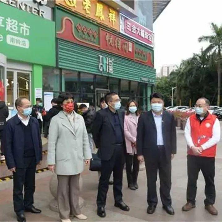 春风送暖 市、区总工会慰问疫情防控一线人员