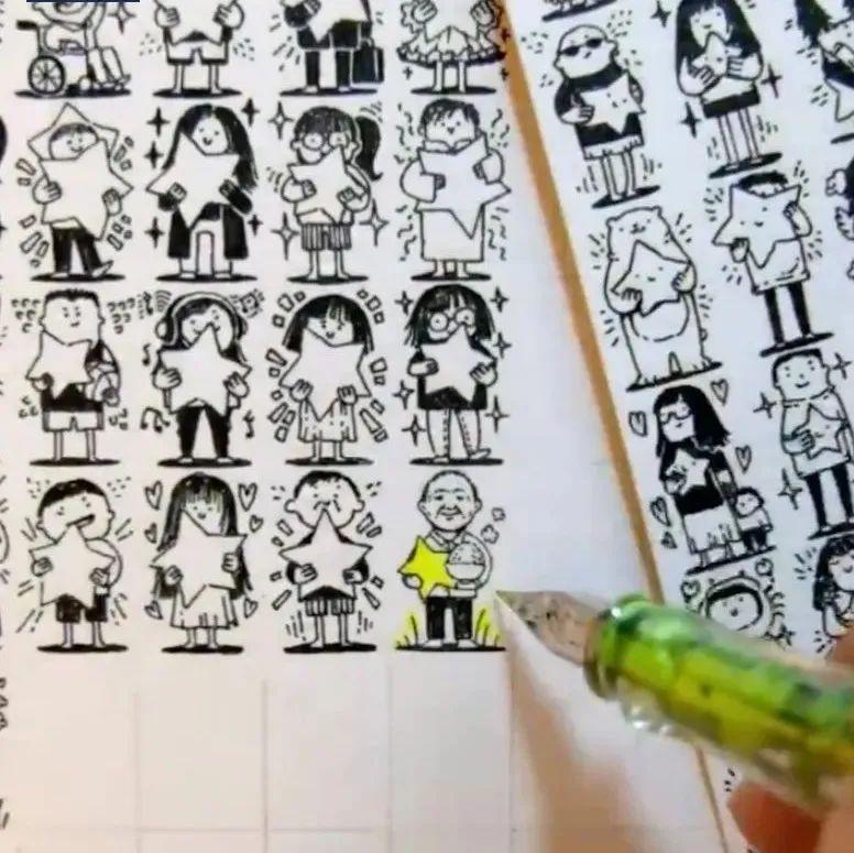分享｜广东小伙画了1000个“星星小人”，只因为……
