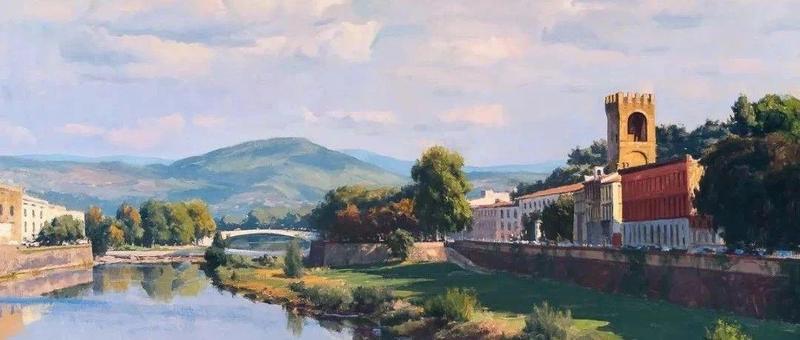 分享 | 约瑟夫·帕奎特风景写生，真是美醉了