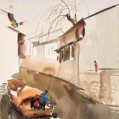 分享 | 吴冠中：我和水彩画