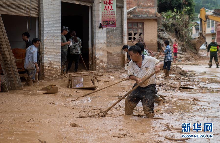 （突发事件）（2）云南麻栗坡洪涝灾害救援工作有序进行