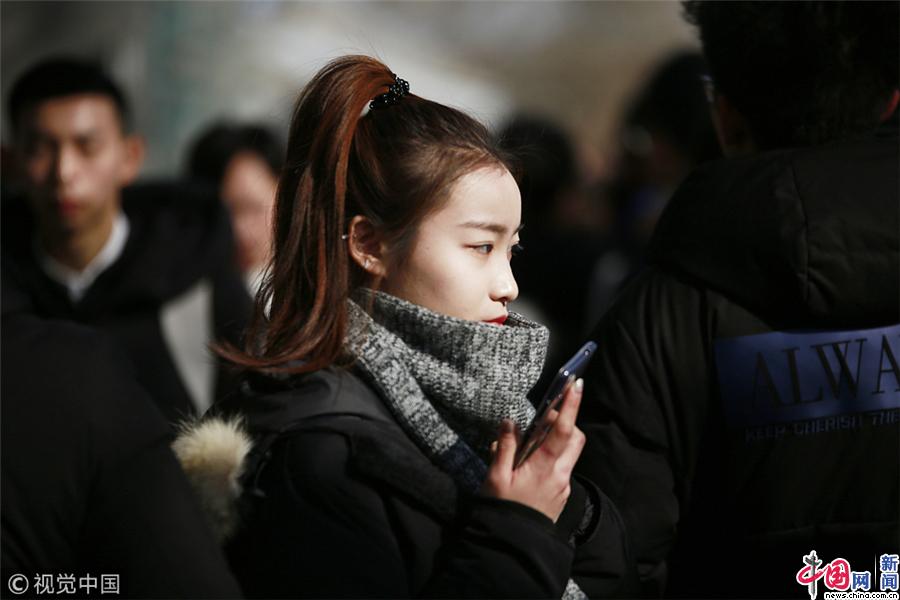 中戏2019年本科艺考现场美女如云