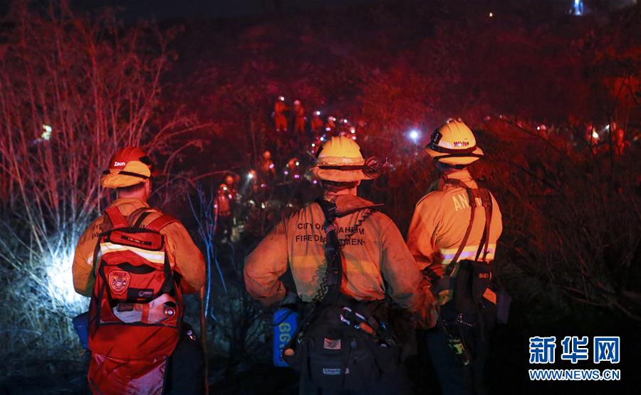 宇航员在国际空间站拍摄加州野火照片
