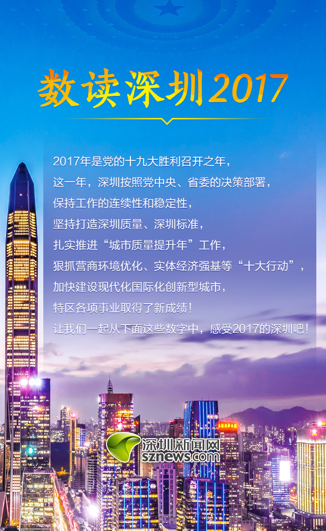 数读深圳2017