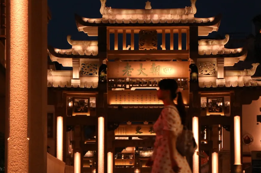 潮州古城的牌坊街