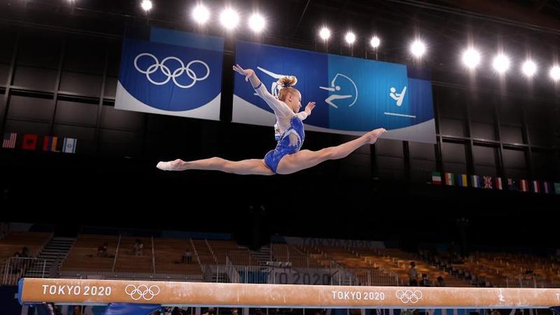 体操女子团体决赛赛况