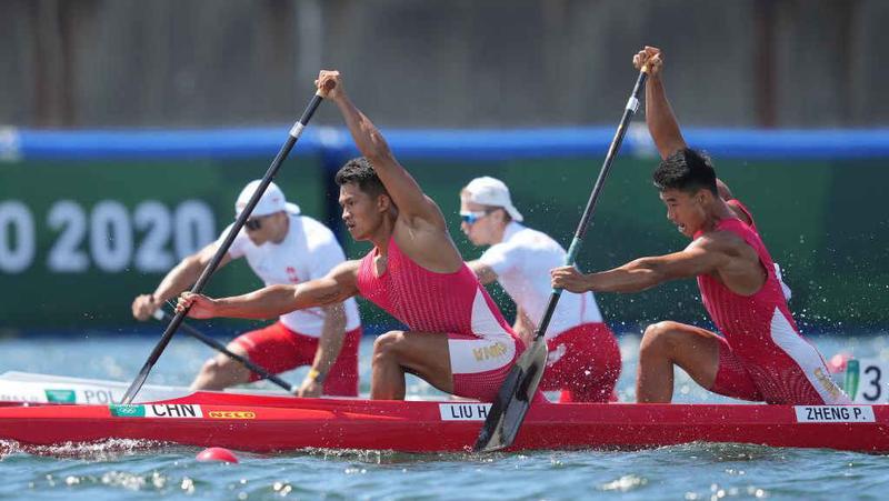 皮划艇静水半决赛赛况