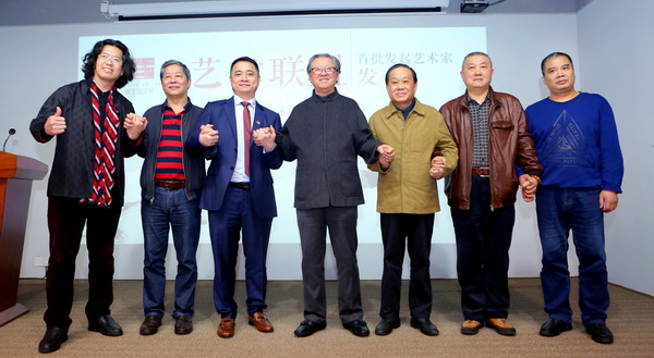 詹志峰,宋玉明,张龙新,知名美术工艺大师易龙华,带着各具风格山水画和