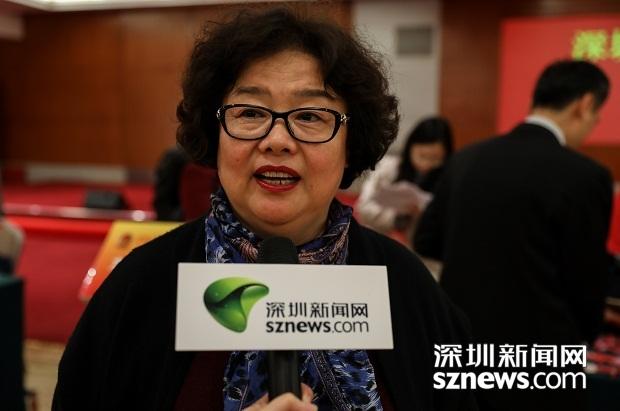 人大代表张静平接受深圳新闻网记者采访张静平:护市民舌尖安全 连续两