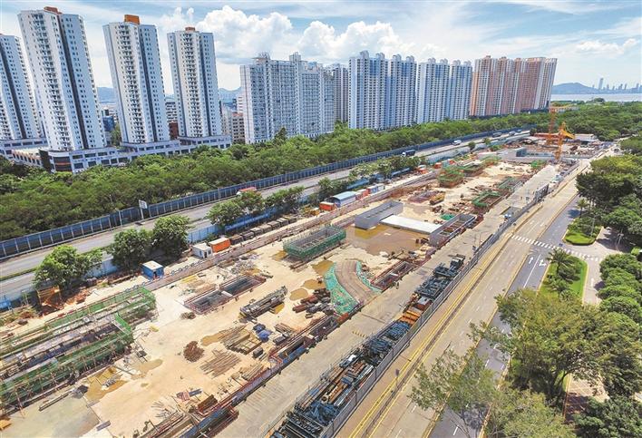 国内最大地铁停车场规模初现_深圳新闻网