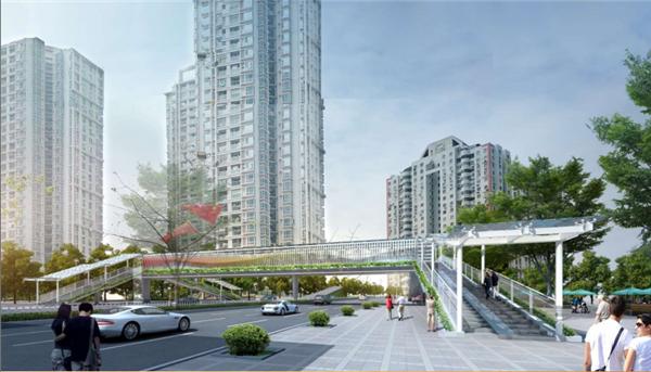 体现现代化,人性化的城区形象,罗湖区政府开展人行天桥景观提升项目