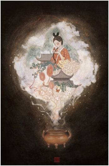 张玲)让百余幅插画作品带你穿越回明代——日前,由深圳市插画协会联合