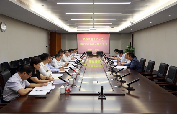 市纪委书记,市监委主任张子兴带队到市审计局调研指导工作_深圳新闻网