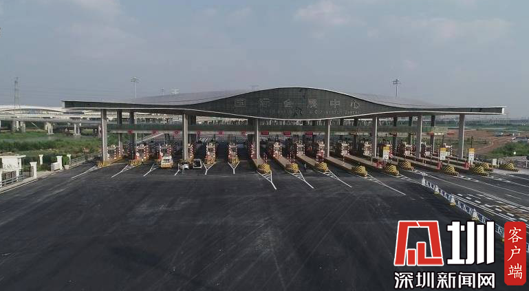 深圳首个潮汐车道收费站来了国际会展中心收费站11月3日正式启用 深圳新闻网