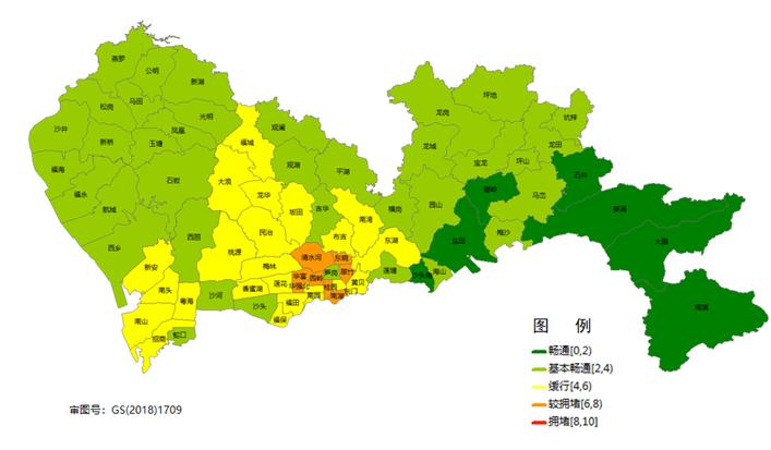 2019年深圳十大拥堵路段出炉深圳司机必看