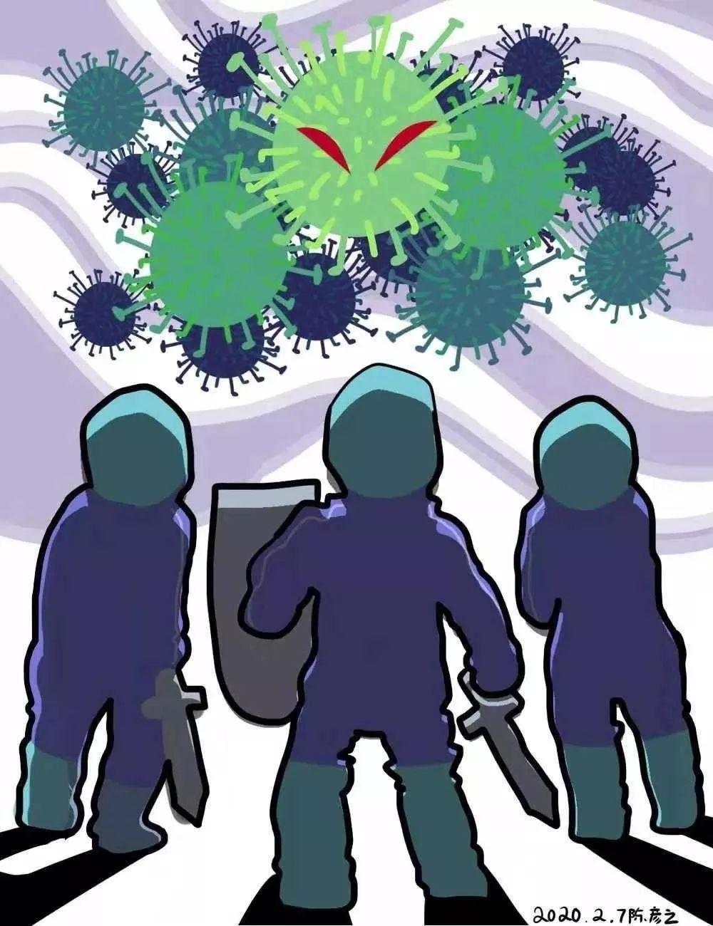 福教抗疫梅林中学以画战疫师生用画笔描绘抗疫图景