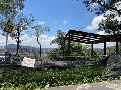 记者走访铁仔山公园改造工程预计年内完工