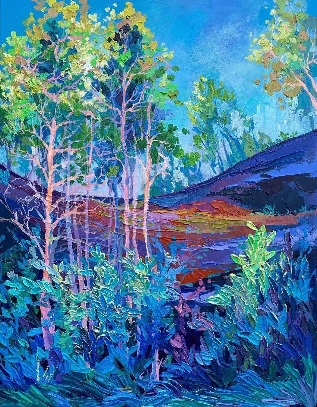 欣赏哇好美的色调好想穿进画里面美醉了