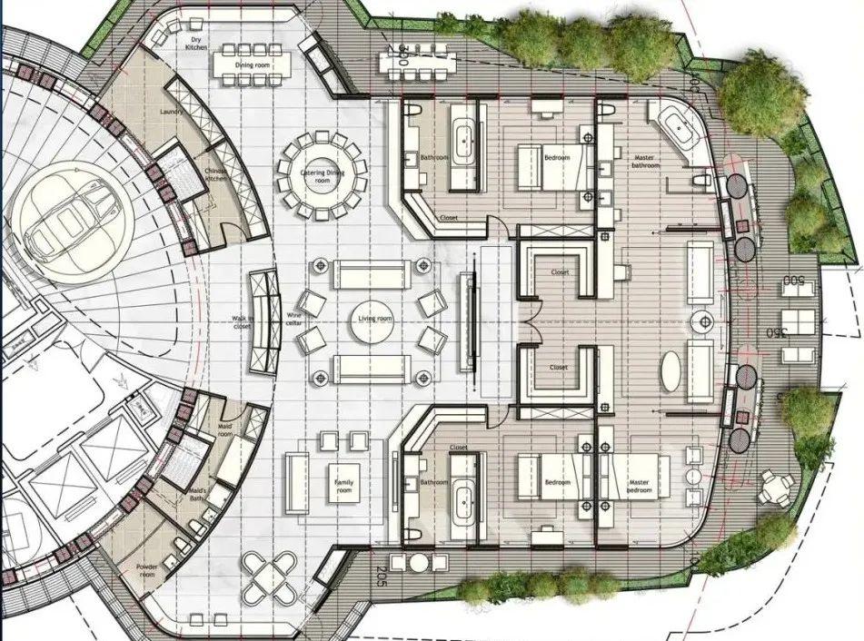 【他山之石】这个90度"旋转楼体"豪宅项目,设计有多惊艳?