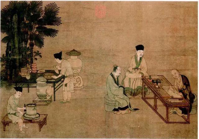 所以,陆羽是不能像我们爷爷那样泡茶的,那个时代,更应该叫 煎茶.