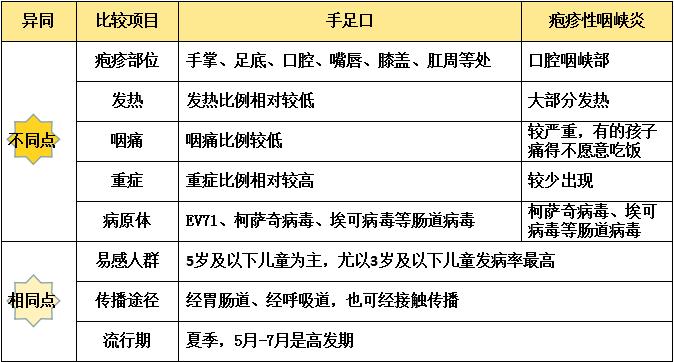 手足口病疱疹