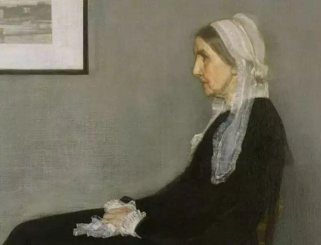 分享惠斯勒送给母亲的油画