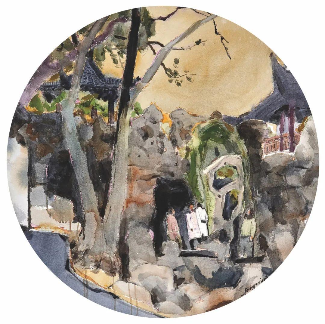 冯鸣中国水彩名家系列邀请展61周刚领衔展参展艺术家之一