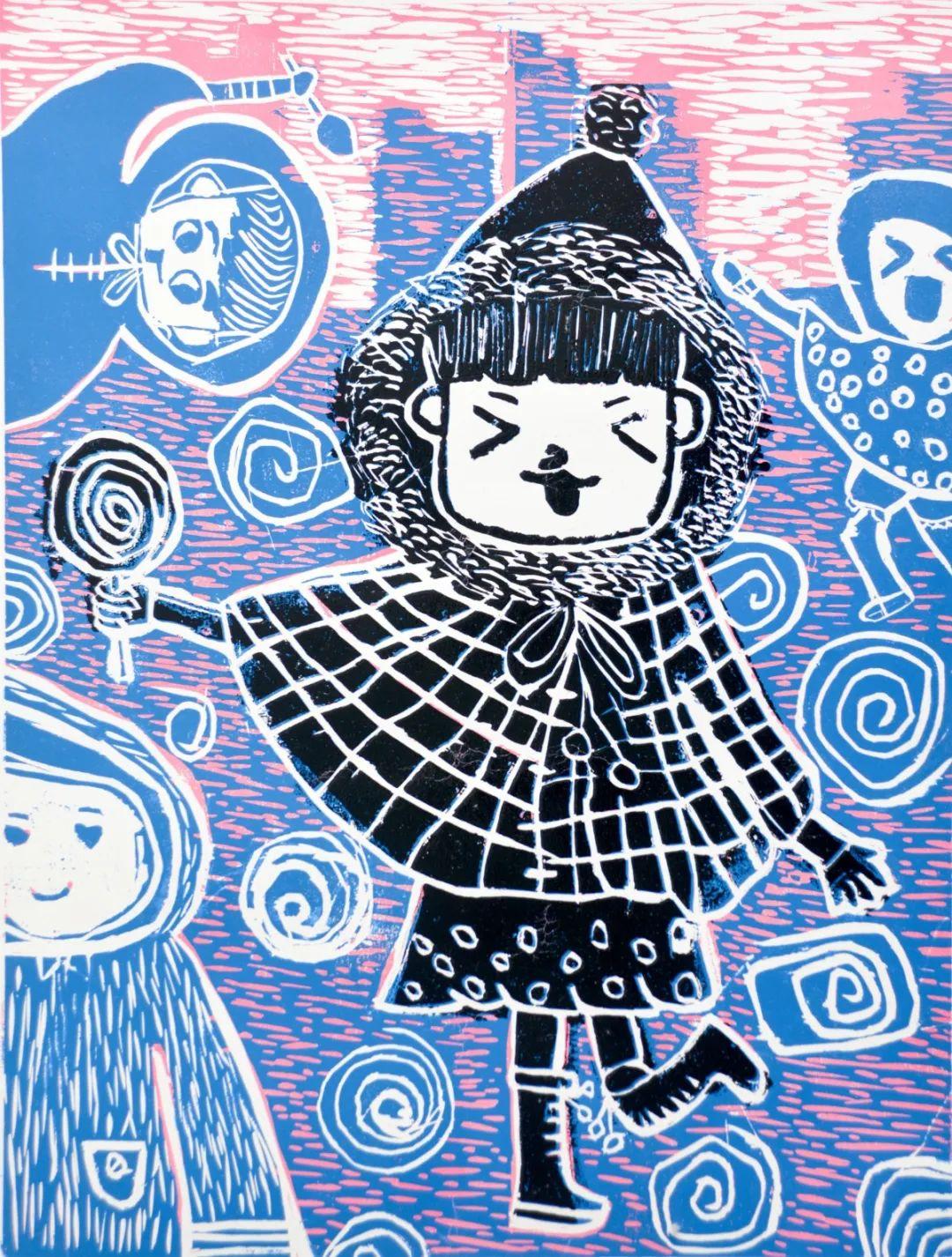 周末去哪儿?"童心印记"少儿版画展览值得一看